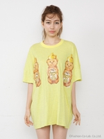 everyday is a holiday collaboration : bear honey big tee/WHITE
