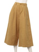 【chille anap】ピーチ起毛ガウチョパンツ/MUS