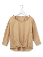 ブロードタイプライターシャツ/ベージュ(052)