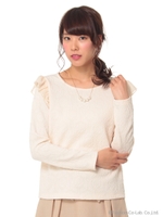 花ジャガードビジューPO/キナリ