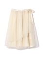 TULE SKIRT 16 SS/ホワイト(030)