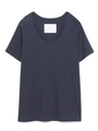 VネックシンプルTシャツ/NVY