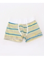 かすれカラーボーダーボクサーパンツ/サックス(190)