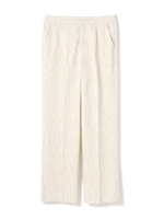 アイリー二ストライプワイドパンツ/ホワイト(031)