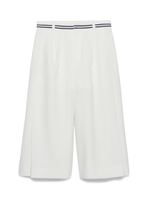 ウエストラインガウチョパンツ/BLK