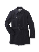 シングルトレンチコート/ブルー系(094)