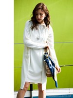 ワントーンコーデセット（ワンピ＋カーデ2点セット）/グレー