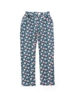 総柄ストレッチパンツ/ネイビー(193)