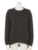 裏毛プルオーバー/チャコール