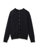 [L]ニットカーディガン/ライトブルー(091)