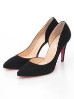 【SEVEN TWELVE THIRTY】セパレートポインテッドパンプス/ライトピンクエナメル