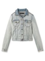 JET JohnEshaya フリンジデニムジャケット/ライトブルー(091)