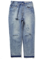 ストレートデニム/ブルー