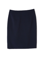 二重織合繊ストレッチスカート/ホワイト(030)