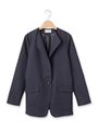 変形ロングテーラージャケット/ネイビー(093)