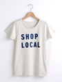 Publik:SHOP LOCAL TEE/ホワイト
