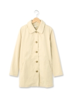 ステンカラースプリングコート/ライトベージュ(051)