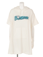 ボンジュールコビーパーカワンピ/ライトカーキ