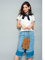 リブトップス/オフホワイト