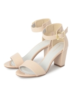 アンクルストラップサンダル/ワインレッド(063)