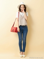 【売り切れ次第終了!!】スーパーストレッチスキニー/PT/オフホワイト