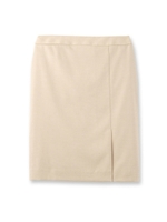 異素材パイピングスカート/ベージュ(252)