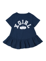 S/S TUNIC COLLEGE STAR LOGO（12M〜3T）/WHITE