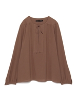 [Balcony and Bed]ジョーゼットブラウス/IVR