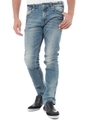 【AZUL by moussy】スキニーセルビッジSTデニム5PパンツSW淡色/Stone Wash