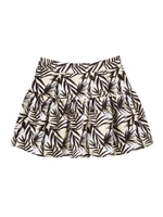 ＰＪ／プリンテッドフレアスコート/ネイビー