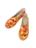 トロピカル柄エスパドリュー/ORANGE