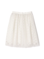 TULE LACE SKIRT/ネイビー(120)