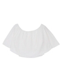 wide ruffle TOP/ベージュ