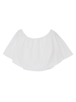 wide ruffle TOP/ベージュ