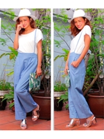 【anap mimpi】DENIMサロペット/BL