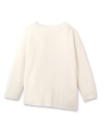 イレギュラーヘムコットンニット/ブラック(019)