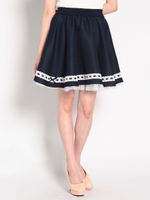 サーキュラースカート/ホワイト