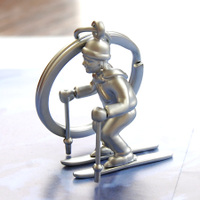 スキープレイヤーキーリング