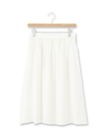 フレアギャザースカート/ホワイト系(002)