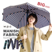 マニッシュファブリック 折りたたみ傘