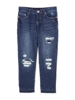 10 OZ クラッシュDENIM/ネイビー(120)