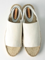 COLINA ヘアーバックベルトフラット/Off White