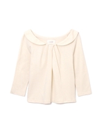 TWISTED FRONT BLOUSE/ホワイト(030)