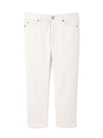 カラークロップドパンツ/ホワイト(030)