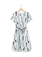 [リネン混]Forest Curtain One-piece/イエロー(132)