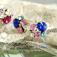 ジュエルブーケピアス