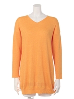 メッシュラインチュニック/パープル系