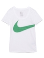 【NIKE】DRI-FIT スクープ EXスウッシュTシャツ/WHT