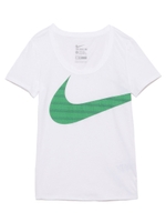 【NIKE】DRI-FIT スクープ EXスウッシュTシャツ/WHT