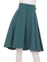 アシメフレアスカート/グリーン
